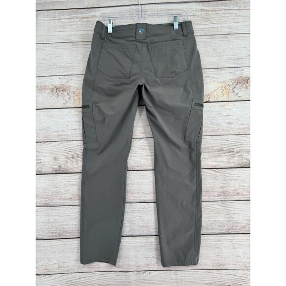 Kuhl Horizn Skinny Hiking Cargo Pants Women's Size 8 Short Gray - Picture 2 of 10